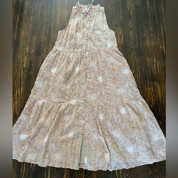 Olivia James Ro Long Dress, Summer Shells size M - Picture 11 of 13